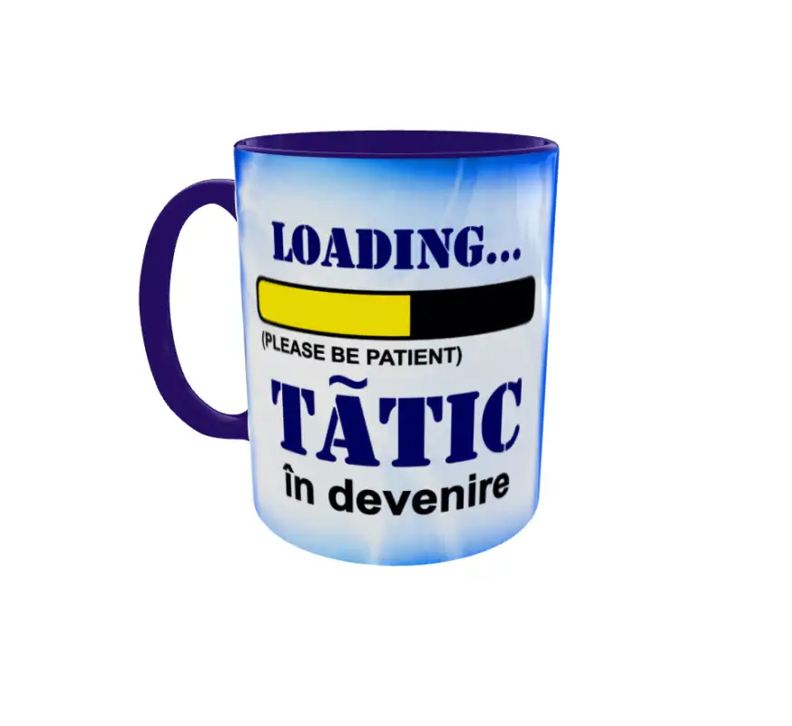 Loading tatic in devenire, cana ceramica, 330ml, model 2v